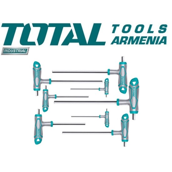 T-handle Hex key set, 8 pcs