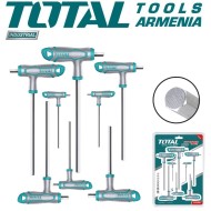 T-handle Hex key set, 8 pcs