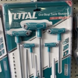 T-handle asterisk key set, 8 pcs