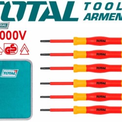 Insulated precision screwdriver set 6 pcs.