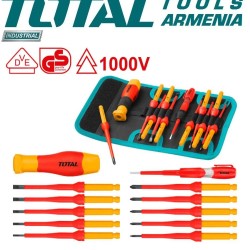 Interchangeable Insulated Screwdriver Set 12pcs