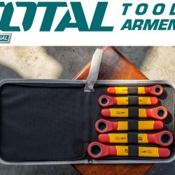 Insulated ratchet wrench set 6 pcs