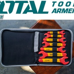 Insulated open-end wrench set 7 pcs