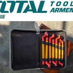 Insulated ring wrench set 7 pcs