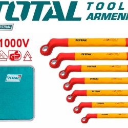 Insulated ring wrench set 7 pcs