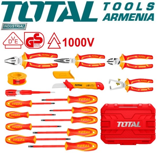 Insulated tools set 16pcs Insulated tools set 16pcs