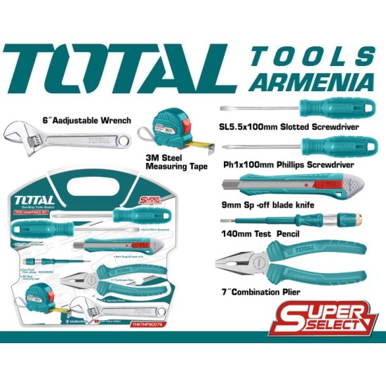 Set of tools 7 pieces Set of tools 7 pieces