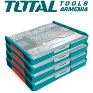 Stationary plastic box