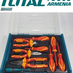 A set of dielectric tools up to 1000V 9pcs.