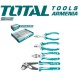 High strength leverage pliers set, 4 pcs. High strength leverage pliers set, 4 pcs.
