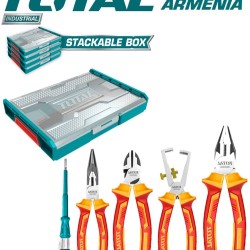 A set of dielectric tools up to 1000V 5pcs.