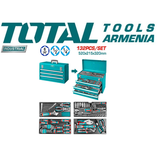 Tool set in a box 132 pieces Tool set in a box 132 pieces