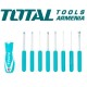 Screwdriver with replaceable bits 9 pcs. Screwdriver with replaceable bits 9 pcs.