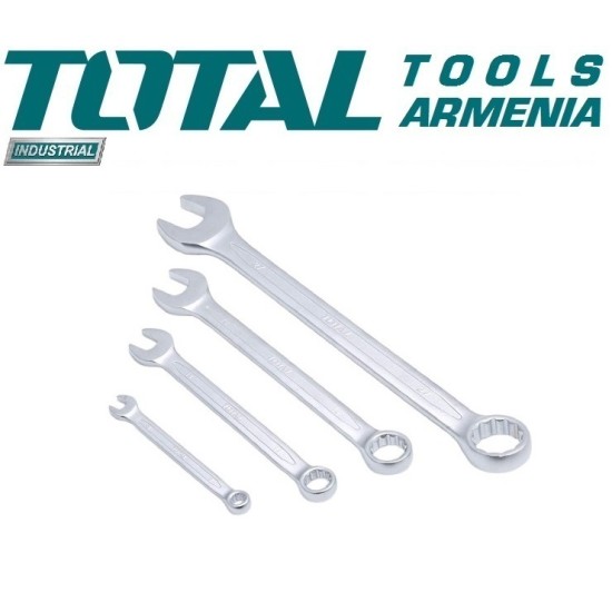 Combination wrench set 12pcs