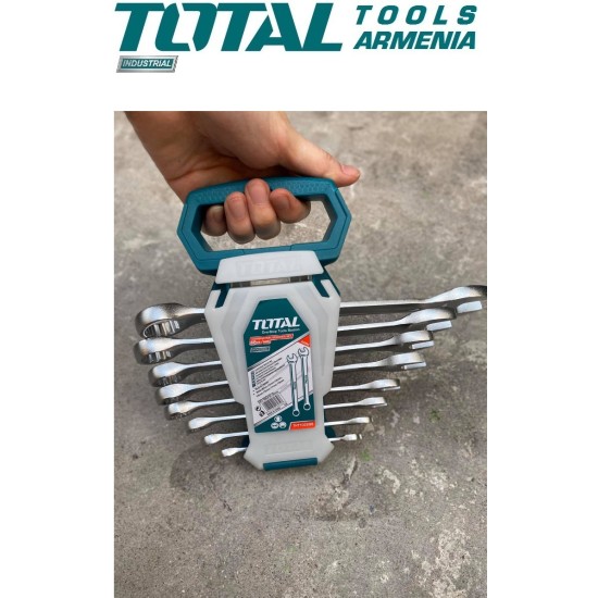 Combination wrench set 8pcs