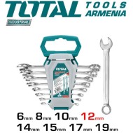 Combination wrench set 8pcs