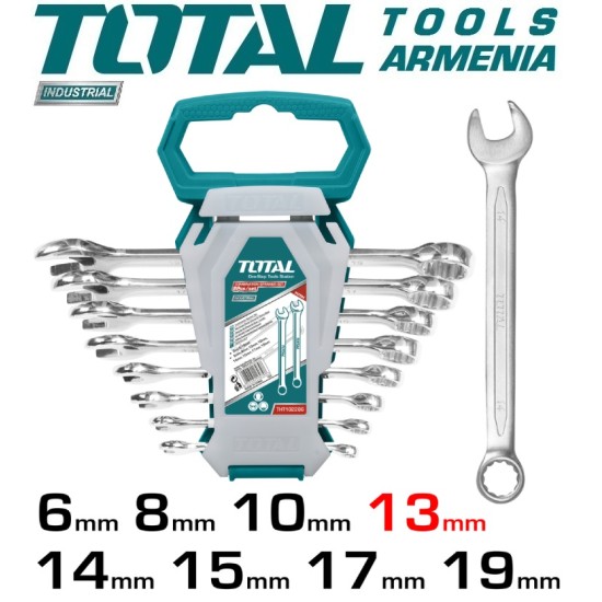 Combination spanner set 8pcs Combination spanner set 8pcs