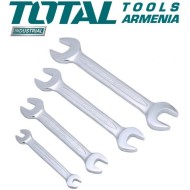 Set of open-end wrenches 12pcs