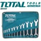 Set of open-end wrenches 12pcs
