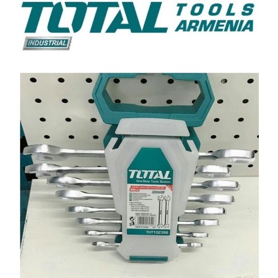 Set of open-end wrenches 8pcs