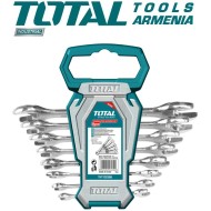 Set of open-end wrenches 8pcs