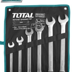 Combination ratchet wrench set 6pcs