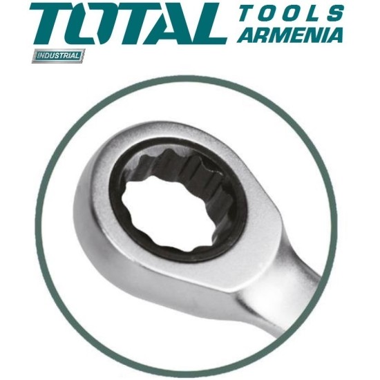 Combination ratchet wrench set