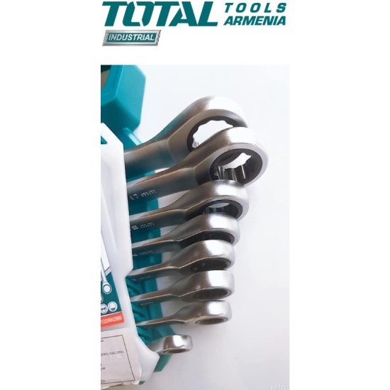 Combination ratchet wrench set Combination ratchet wrench set