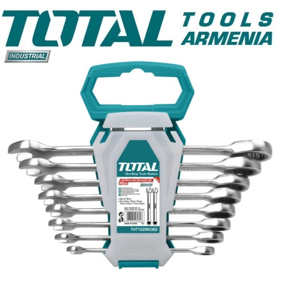 Combination ratchet wrench set Combination ratchet wrench set
