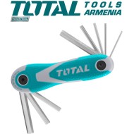 Folding set of hex keys 8pcs.