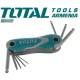 Folding set of pall point hex keys 8pcs. Folding set of pall point hex keys 8pcs.