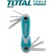 Folding set of pall point hex keys 8pcs. Folding set of pall point hex keys 8pcs.