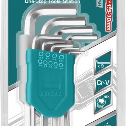 Hex key set, 9 pcs