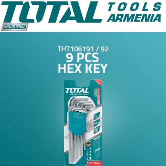 A set of imbus keys 9 pcs A set of imbus keys 9 pcs