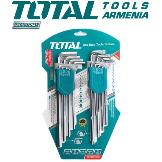 A set of imbus keys 18 pcs A set of imbus keys 18 pcs