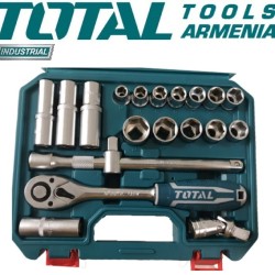 Socket set 1/2" 20 pieces