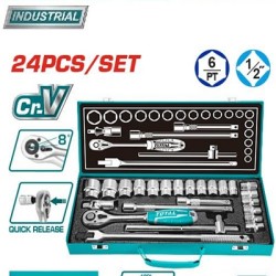 Tool set 1/2" 24 pieces