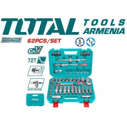 Tool set 1/2" 62 pieces