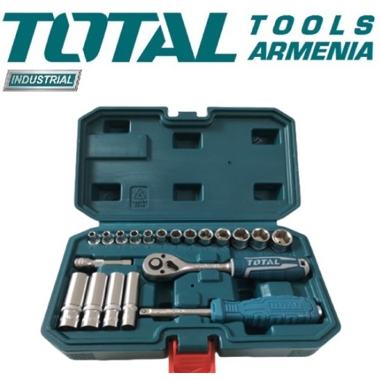 Socket set 1/4" 20 pieces Socket set 1/4" 20 pieces