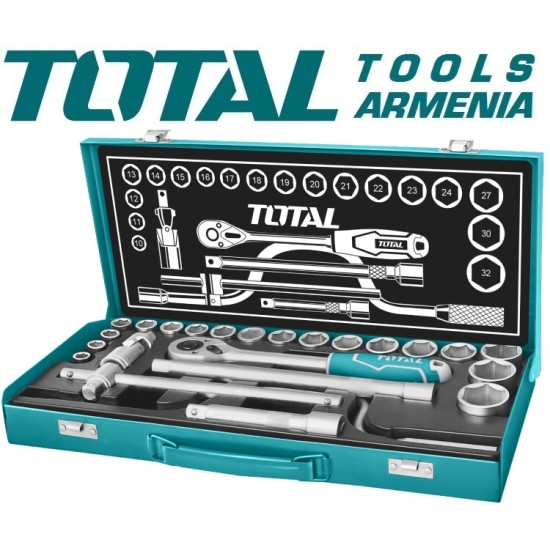Tool set 1/2" 24 pcs
