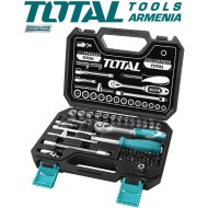 Tool set, 1/4" 45 pcs