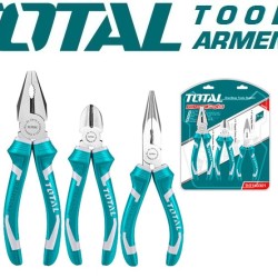 Set of pliers, long nose pliers, side cutters 3 pcs