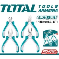 4pcs mini pliers set
