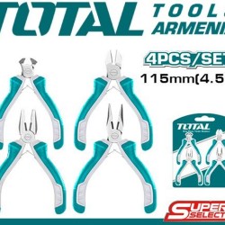 4pcs mini pliers set