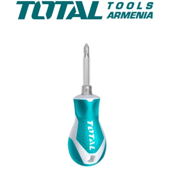 Screwdriver Twin Head ﻿﻿﻿PH2+SL6/75mm