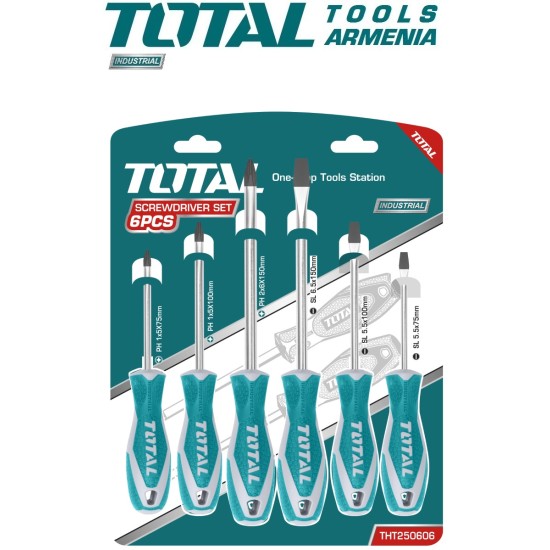 Screwdriver Set - 6 Pcs