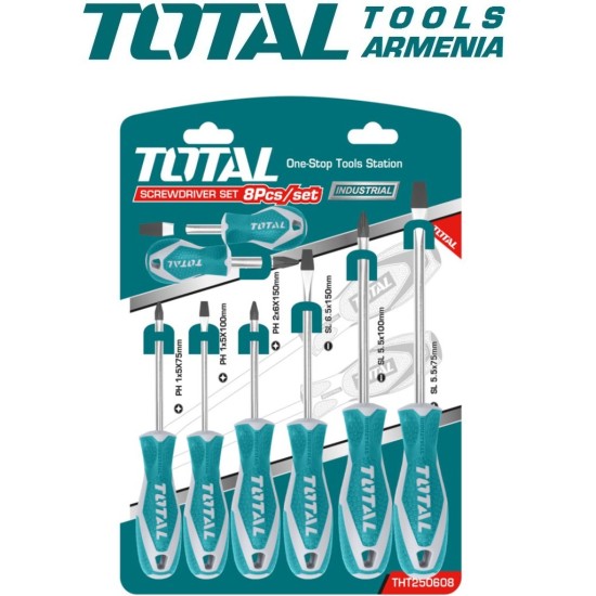 Screwdriver Set - 8 Pcs Screwdriver Set - 8 Pcs