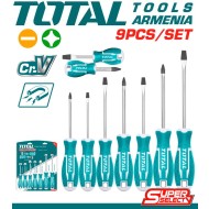 Screwdriver Set - 9 Pcs