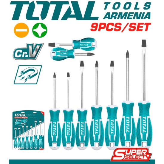 Screwdriver Set - 9 Pcs Screwdriver Set - 9 Pcs