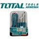 Screwdriver with replaceable bits 9 pcs.